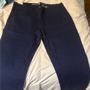 Men’s Oak hill khaki style Navy Straight Fit Pants